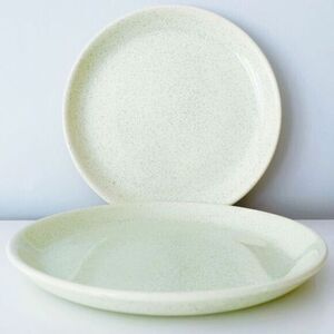 Vintage Bauer Brusche’ USA Speckled Pottery Diner Plates 10”​​